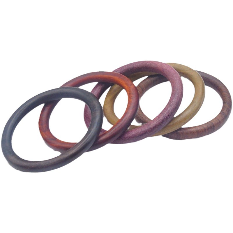 Браслет из черного дерева и зеленого сандала, в этническом стиле, большой браслет из лакированного дерева, персонализированные украшения для мужчин и женщин, винтажный браслет из дерева «Куриная кровь».