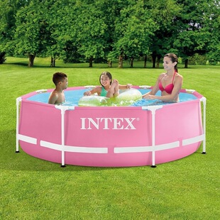 INTEX28290��ɫ�A�ιܼ�ˮ�غ���ˮ�ؼ�ͥ��Ӿ�؃�ͯ��ˮ�؏B�T�o
