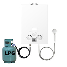 【跨境出口专供】燃气热水器烟道式热水器天然气液化气热水器