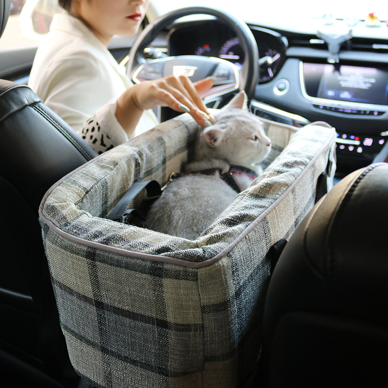 Pet control car seat outdoor magic anti-dirty safe seat for cats and dogs cat bed dog bed portable wholesale