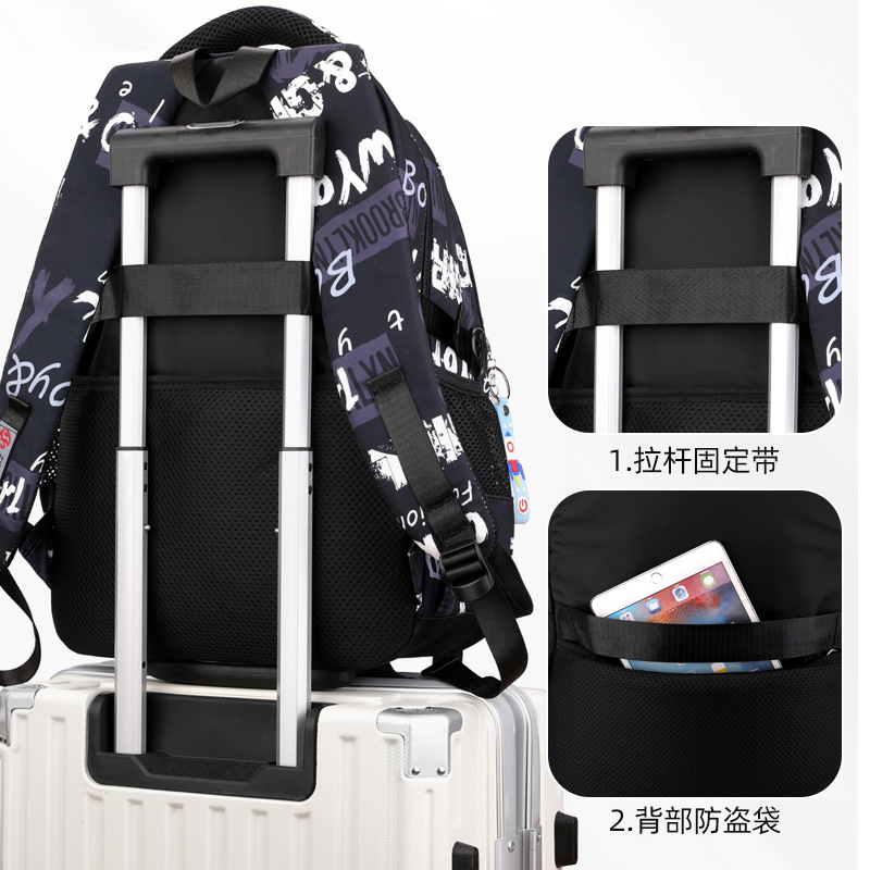 Mochila escolar para niños 3 - 6 grados escolares para niños mochila para niños mochila de alta capacidad para estudiantes de secundaria