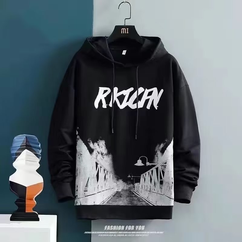 Niños traje de deportes Otoño e Invierno nueva juventud moda marca casual suéter flojo pantalones conjunto