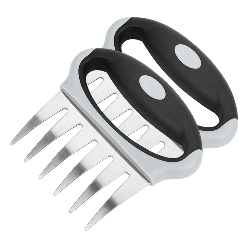 Измельчитель мяса с медвежьим когтем из нержавеющей стали дистрибьютор мяса на открытом воздухе инструмент для барбекю вилка для мяса ручной измельчитель куриное мясо резак