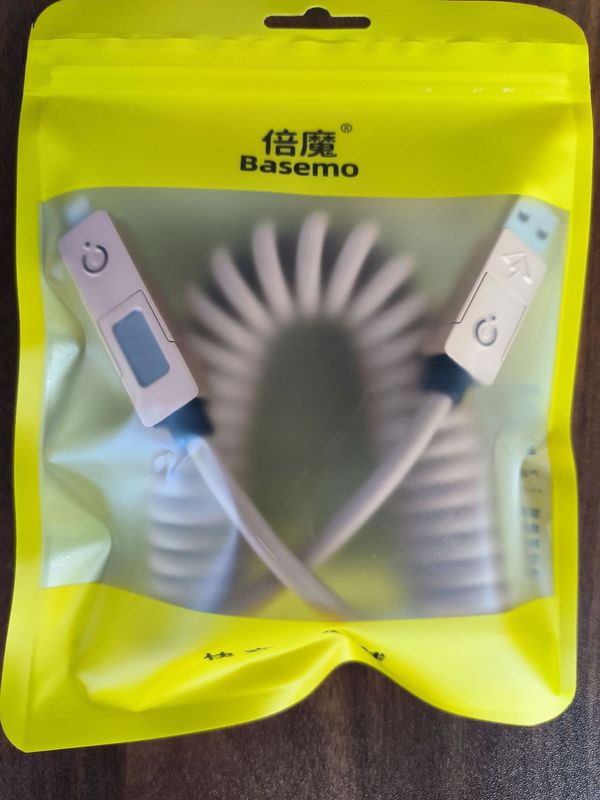 倍魔240w数显四合一水滴弹簧伸缩锌合金车载数据线适用于苹果华为|undefined