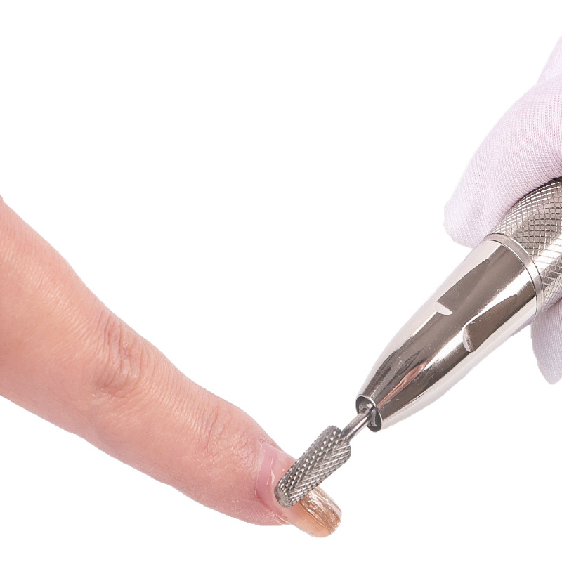 Tungsten acero carburo cinco-en - uno afilador de uñas escalonado diente afilador de uñas herramienta de pulido para eliminar la piel muerta