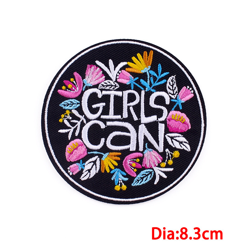 7g Weight Clothing Sticker Patches Classification 1 Piece Quantity Embroidery thread Material Letter, Flower Pattern Simple Style, Classic Style Style 1 Piece Simple Style Classic Style Letter Flower Embroidery Thread Clothing Sticker Patches 5