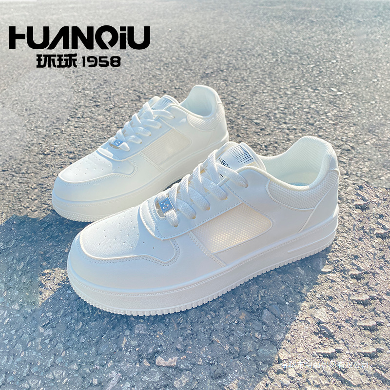 Global Summer White Sneakers for Men 2026 New Model Summer Casual Men's Shoes Breathable High-End Versatile White Sneakers Global Summer White Sneakers for Men 2026 New Model Summer Casual Men's Shoes Breathable High-End Versatile White Sneakers