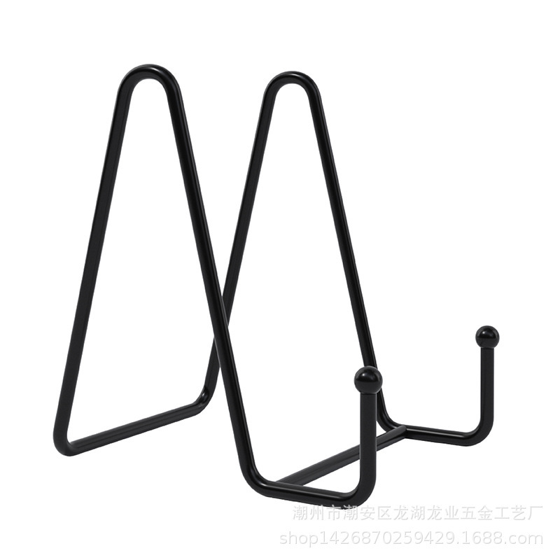 Specially Designed for Cross-Border Use, N-Type Plate Stand, Display Stand, Ceramic Photo Frame, Craft Iron Stand, Magazine Rack, Modern and Simple Specially Designed for Cross-Border Use, N-Type Plate Stand, Display Stand, Ceramic Photo Frame, Craft Iron Stand, Magazine Rack, Modern and Simple