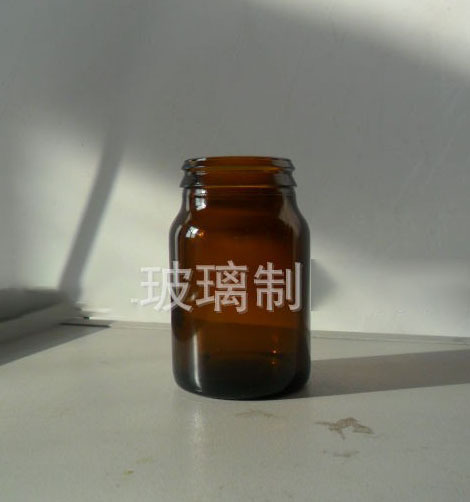 60ML棕色玻璃瓶茶色卡口大口避光