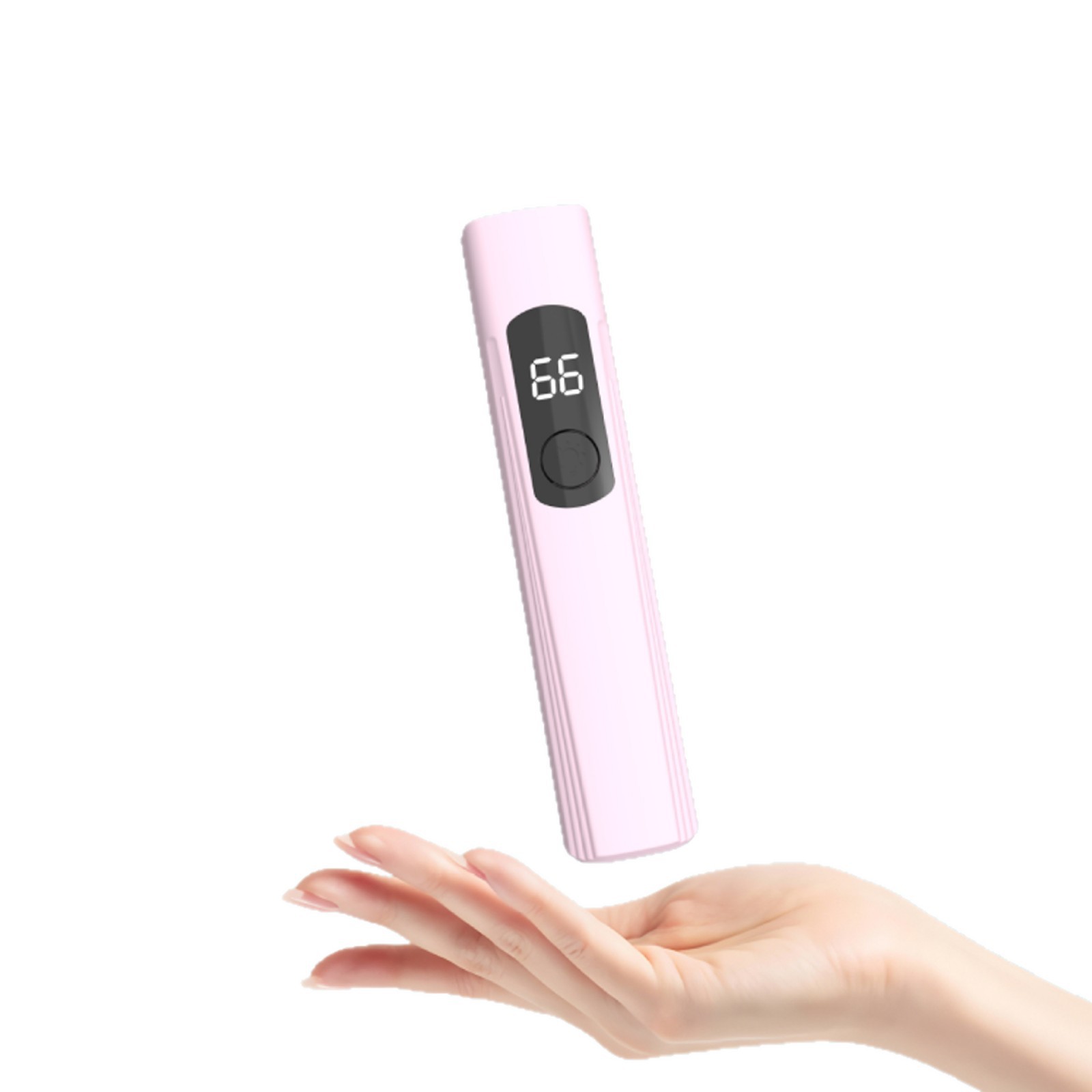 Lámpara de manicura LCD pequeña mini portátil fototerapia esmalte de uñas rápida lámpara seca no oscura para el hogar