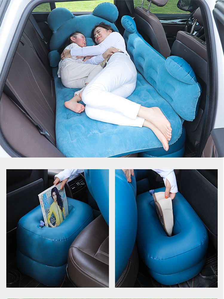 Car Sleeping Car Mattress Rear Exhaust Rear Seat Air Mattress Car Inflatable Bed Car Travel Sleeping Pad