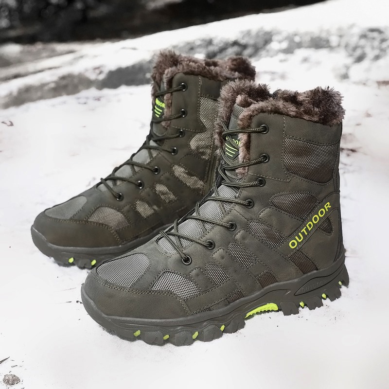 Otoño nuevos zapatos de montaña de alta altura zapatos de agua al aire libre zapatos de montaña de hombre zapatos de montaña botas militares botas de viaje botas de campo