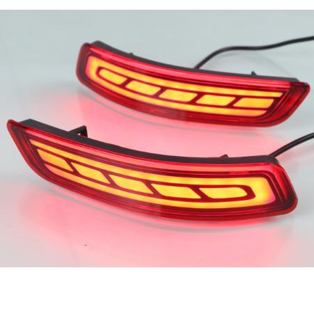 Aplicable a Toyota 14 - 18 nuevo Carolla luz de barra trasera LED luz trasera luz de advertencia luz de freno luz de dirección