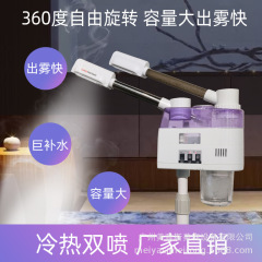 冷熱噴霧機双管美容院家庭用洗顔蒸し顔保湿顔ケア美容補水噴霧器