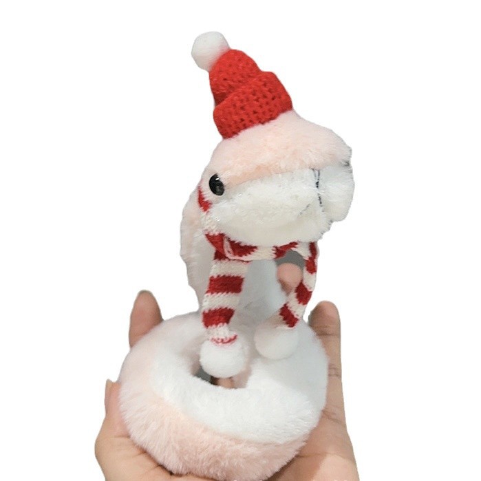 El nuevo año de la serpiente puede balancearse pequeña serpiente muñeco de peluche muñeco creativo muñeco lindo lindo adorno de mascota