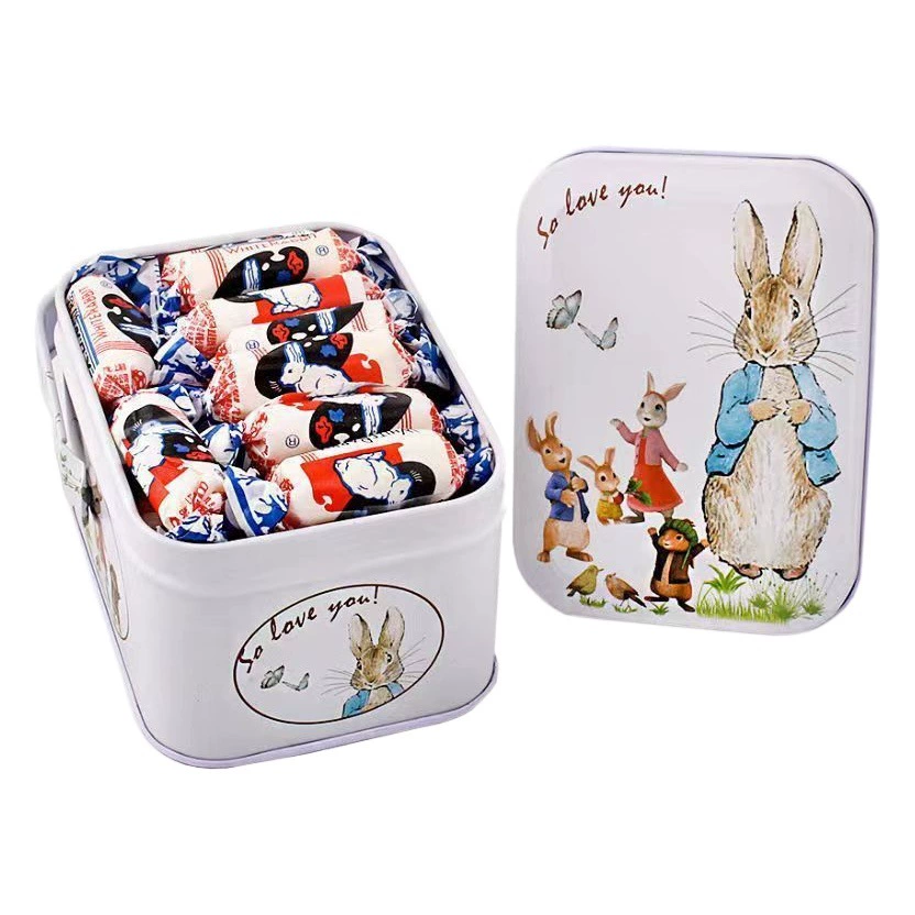 Белый кролик тянучка 114 г Подарочная коробка творческий день рождения ребенка подарок конфеты подарок Шанхай специальности оптом