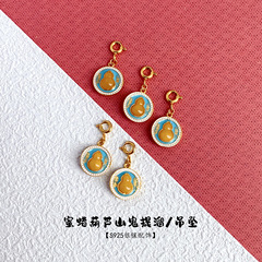S925銀は天然の蜜ろう葫芦山鬼提溜手串提溜部品をはめ込んでネックレスのペンダントを飾ります。