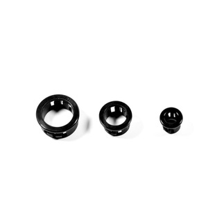 Large Quantity Discount Sb/Sk Buckle Type Wire Protector Plastic Nylon over Coil Outlet Coil Black and White Wire Protector Ring Hole Plug Set