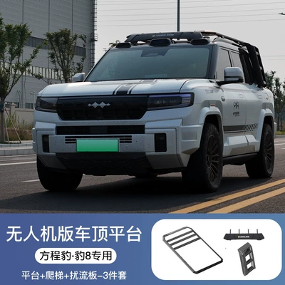 Equation Leopard 8 Denza Roof rack - equation-leopard-8-drone-editionroof-platform-ladder-free-spoiler-camping-mat