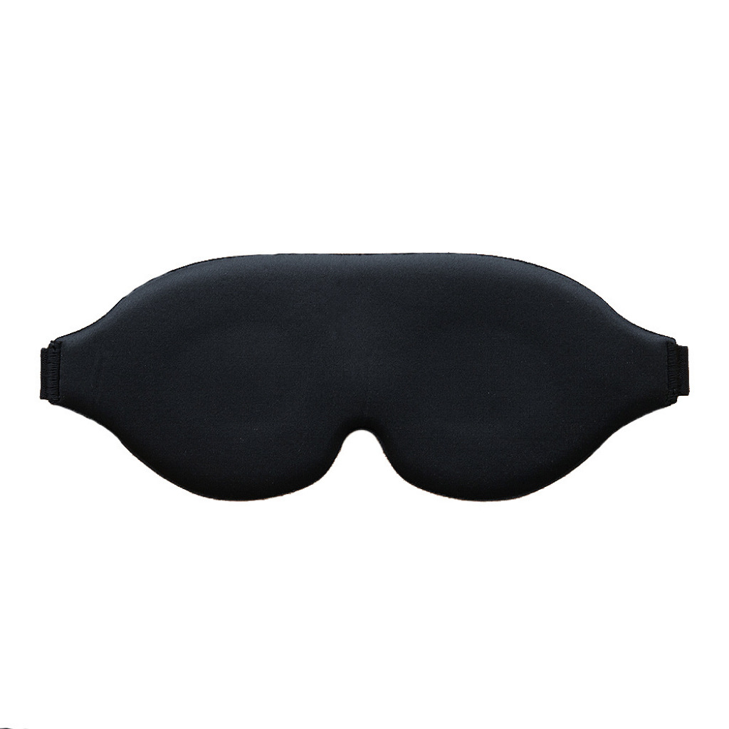 Hebilla de ajuste de máscara de ojos 3D máscara de ojos para dormir negra tridimensional estudiante de alta elasticidad comercio exterior comercio electrónico estilo explosivo transpirable e impermeable