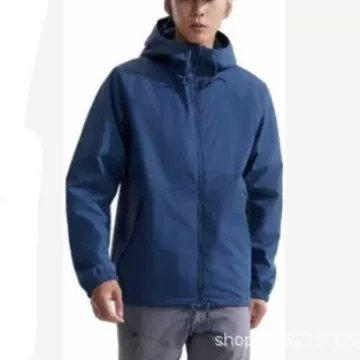 New Single Layer Outdoor Jacket Men's Spring and Autumn Couple Jacket Waterproof Windproof Breathable Mountaineering Jacket A8C5