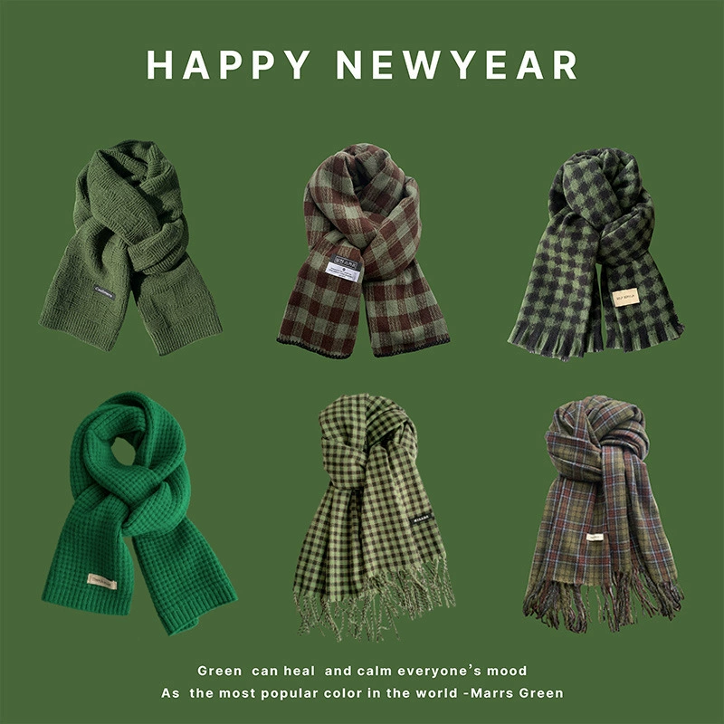 Winter universal keep warm scarf, high-end