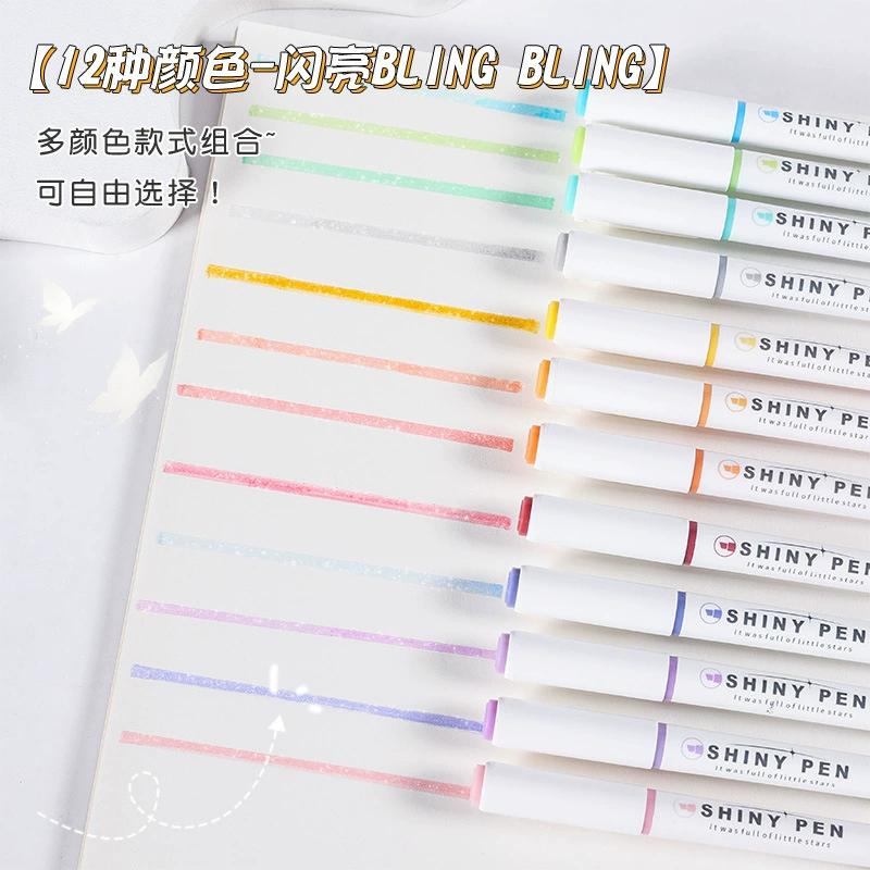 Star River flash powder highlighter маркер для учеников, маркер для класса, оптовая продажа flash multicolor выбор