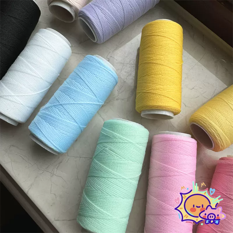 一拉即断 qq线弹力线 手工diy发饰蝴蝶结材料 服饰草帽配饰礼盒