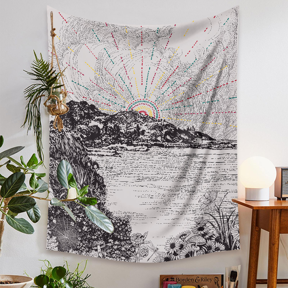 Tapestry, Amazon, (Cross-border trading), boho style