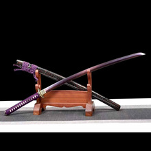 龙泉市刀剑手工锻花纹钢扭转日式指挥刀镇宅宝剑冷兵器收藏未开刃