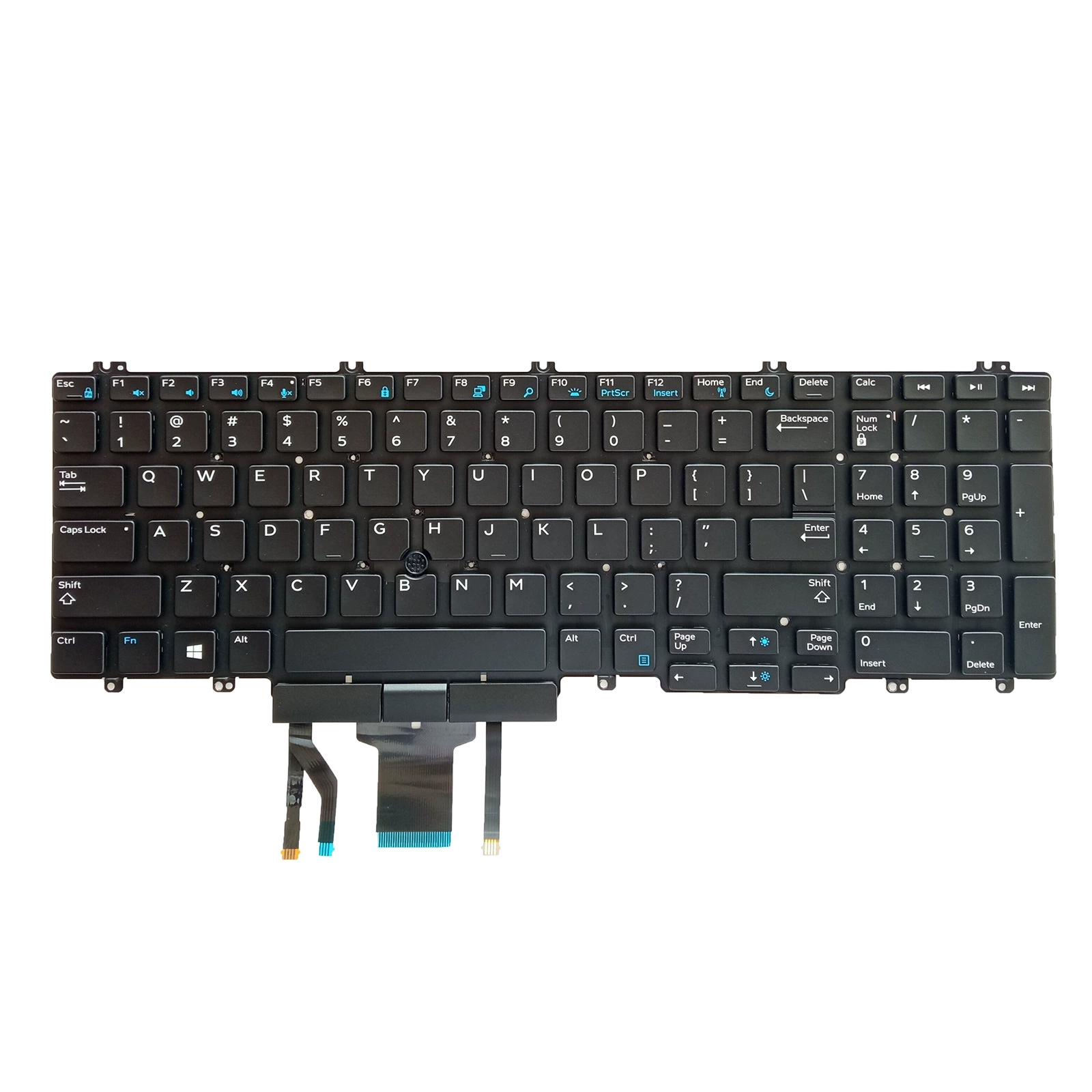 Dell Precision 7530 7730 E7530 7740 7540 M7530 клавиатура P74F