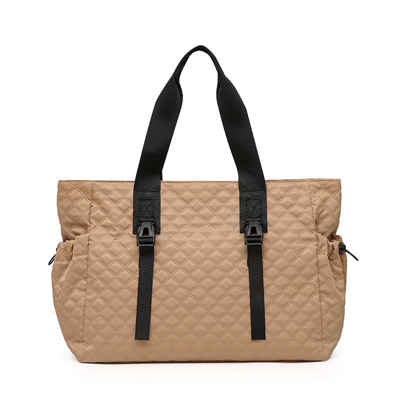 Bolsa de hombro portátil de gran capacidad, bolso de viaje de mujer, bolso de equipaje de alta calidad, bolso de ropa casual