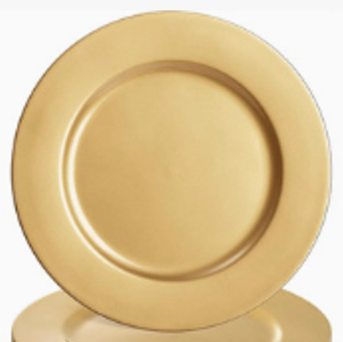 Plato Base Decorativo de Plástico con Diseño de Concha para Bodas y Banquetes image 45