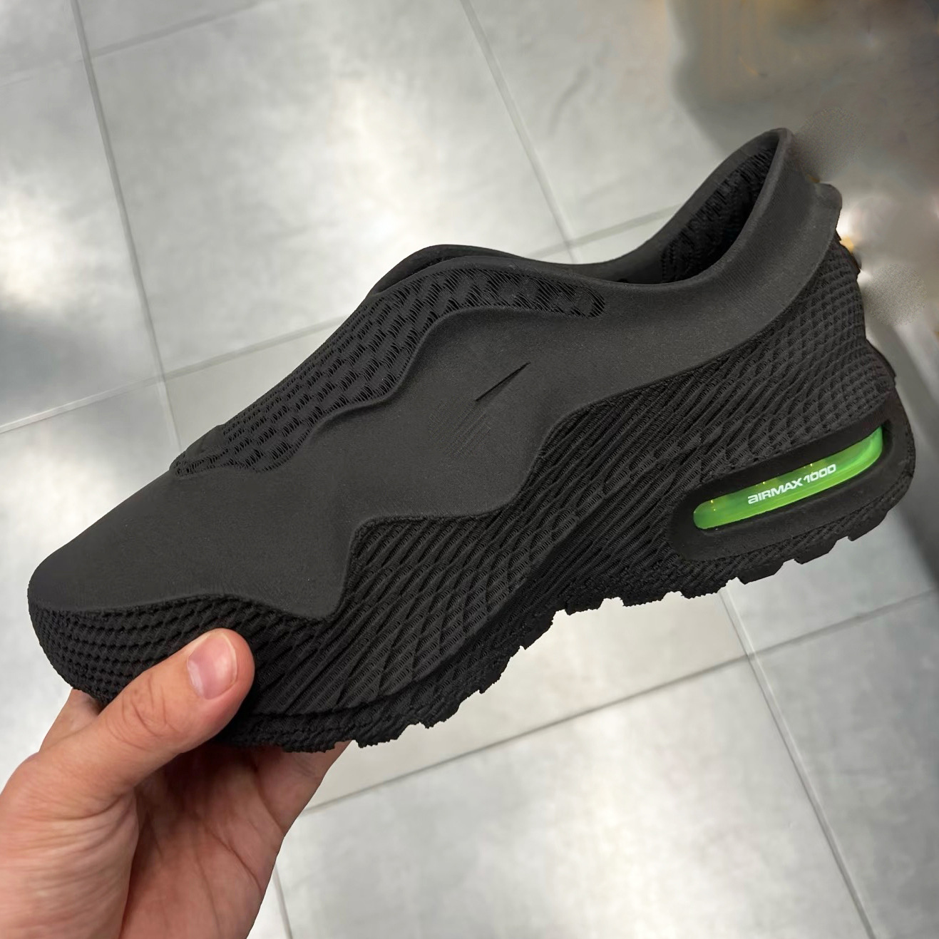 Cross-Border Max 1000 3D Printed Shoes with Seamless Uppers, Slip-On Air-Cushioned Men's Trendy Cool Sports Casual Shoes