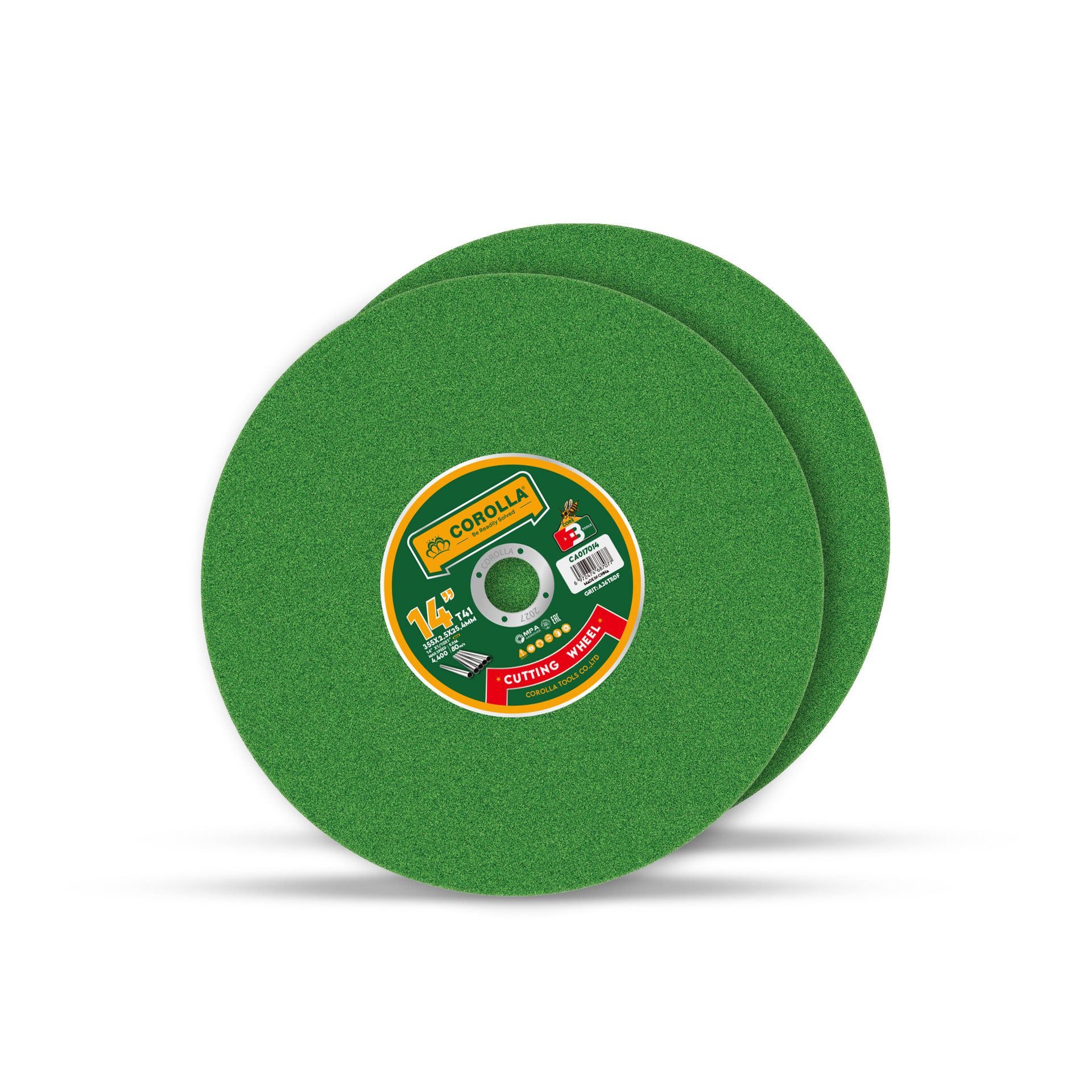 Venta al por mayor transfronteriza de discos de corte para amoladoras en varias especificaciones, discos de corte de resina de malla simple y doble resistentes al desgaste para metal, acero inoxidable y amoladoras angulares.