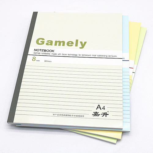 Jiashunda notebook A4 soft copy notebook a4 business notepad large exercise book