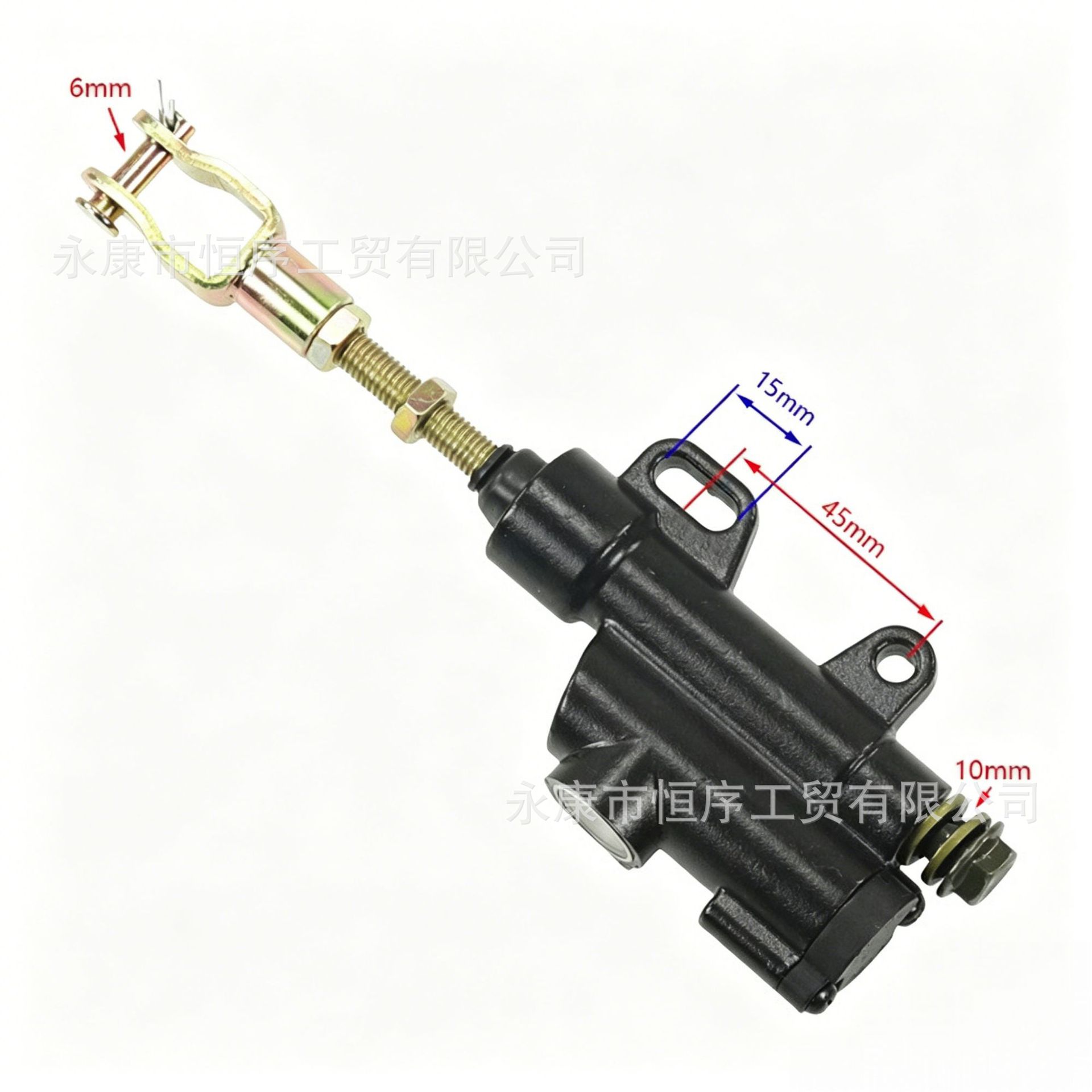 Off-Road Motorcycle 110Cc Apollo Little Flying Eagle Huayang Rear Brake Pump Disc Brake Oil Pump Brake Single Pump