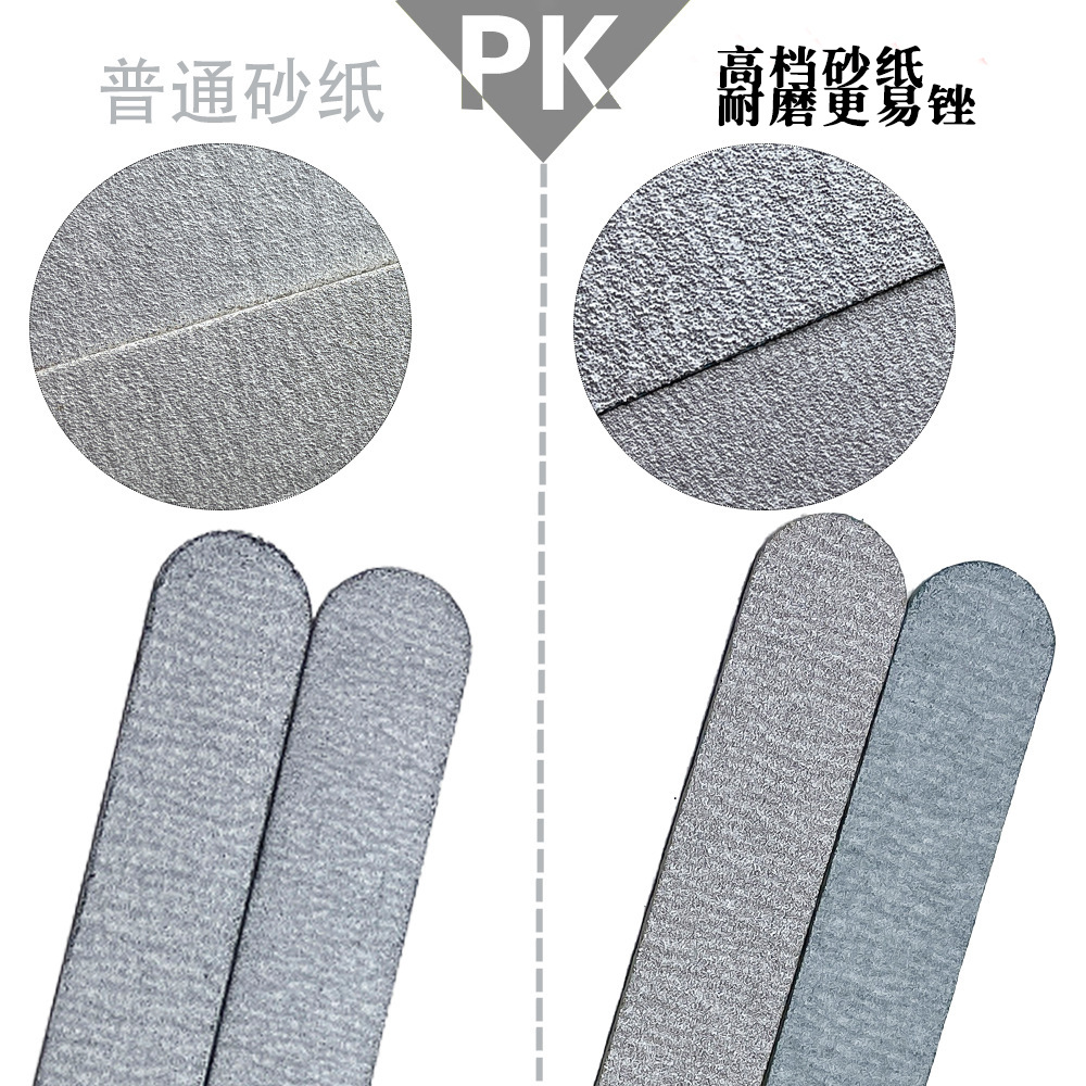 This nail wood chip file is a double-sided ultra-thin manicure file, a shaping and shaping nail file, a polishing strip, and a manicure polishing tool.