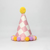 Free shipping cake decorative cartoon animal hair ball hats birthday hat party Patty party hat