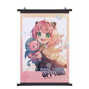 Spy × play house hanging painting anime two-dimensional peripheral scroll painting room decorative cloth hanging painting can be sent on behalf of one piece