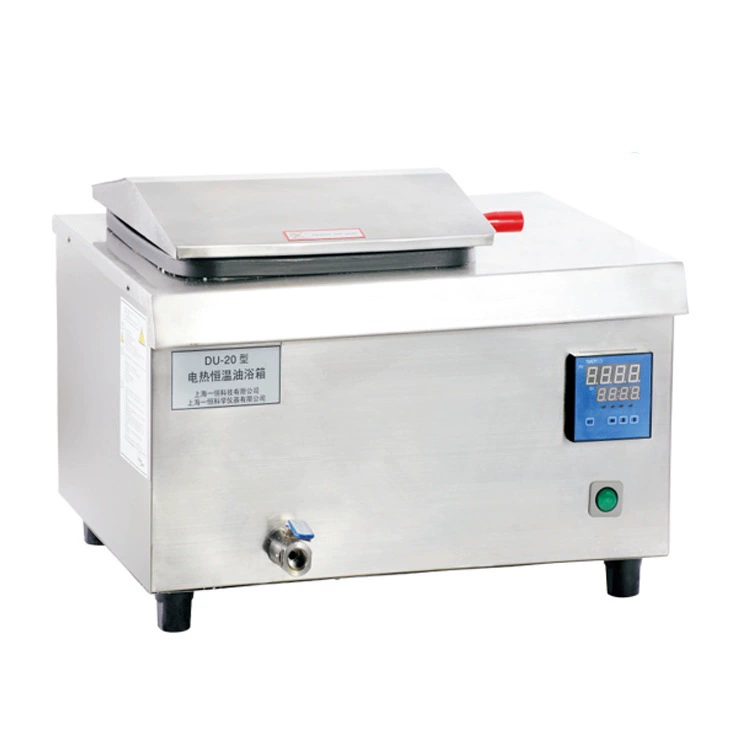 Шанхай DU-20 DU-30G Электрический нагревательный термостат Масляная баня с магнитной мешалкой