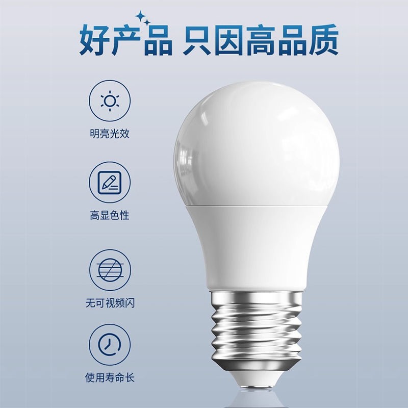 Bombilla led, ahorro de energía para el hogar, puerto de tornillo súper brillante E27, luz blanca, antigua fábrica de bayoneta B22, bombilla de alta potencia de supermercado