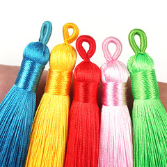 8cm tassel earring tassels bookmark hanging tassels clothing musical instruments Chinese knot accessories material factory wholesale