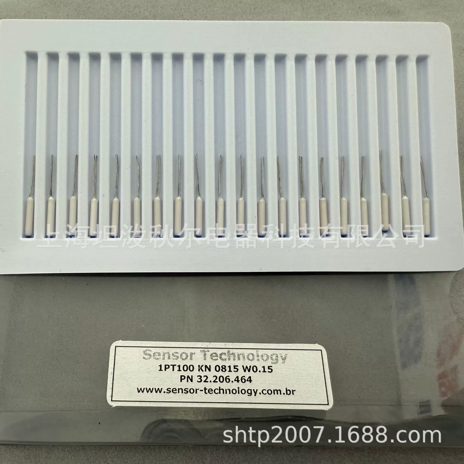 KN0815 намоточный PT100 платиновый резистор класса A Диаметр 1.5mm Длина 8mm