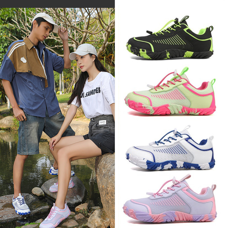 户外登山鞋男防滑耐磨2025新款专业徒步女健身运动战术野营攀岩鞋