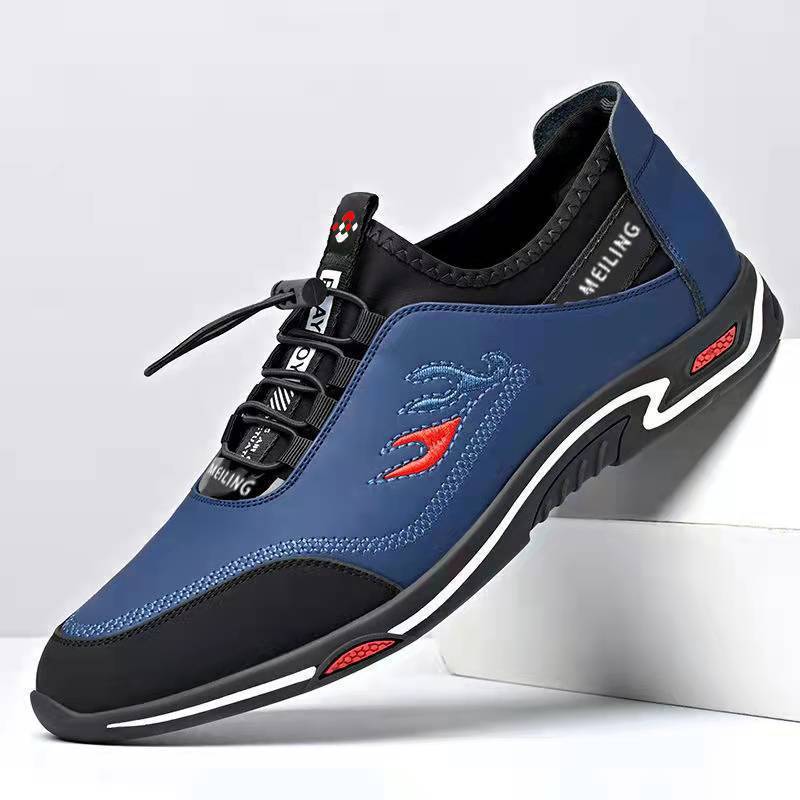 2025 New Men's Business Casual Shoes Cross-Border Export Fashion Trendy Soft Sole Breathable Invisible Heightening Men's Leather Shoes 2025 New Men's Business Casual Shoes Cross-Border Export Fashion Trendy Soft Sole Breathable Invisible Heightening Men's Leather Shoes