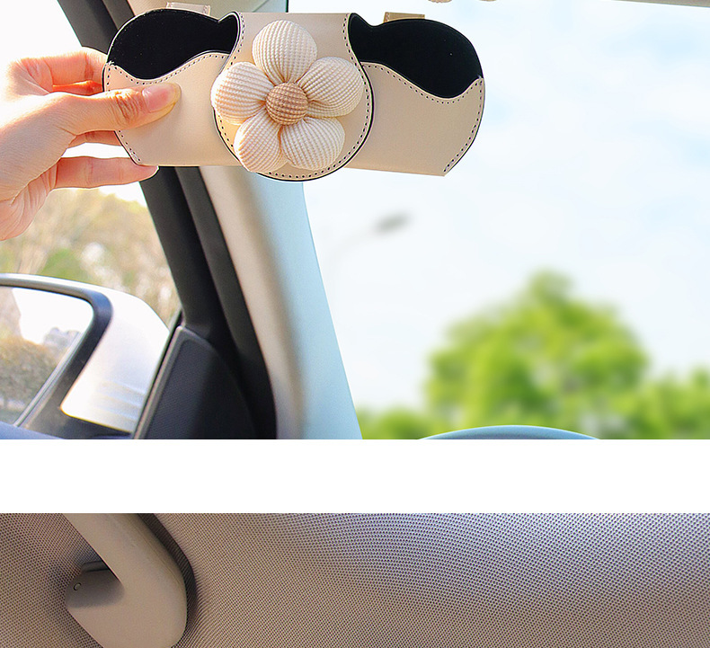 Car-Mounted Glasses Clip, Car Sun Visor Storage Gadget, Multifunctional Magnetic Sunglasses Holder for Car Interior, Car Storage Box