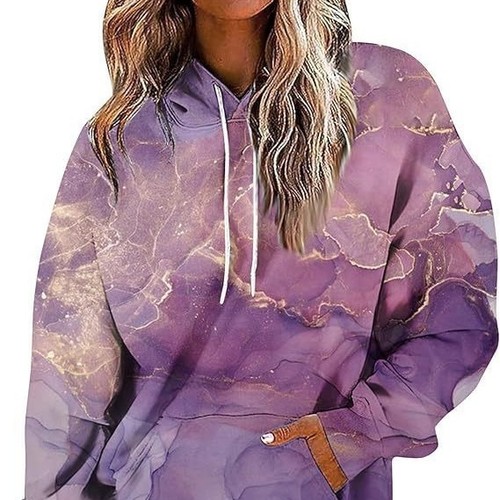 Factory Direct Sale Autumn/Winter Cross-Border International Trade Trendy Casual Sport Sweatshirt Wholesale Hooded Sweatshirt for Women