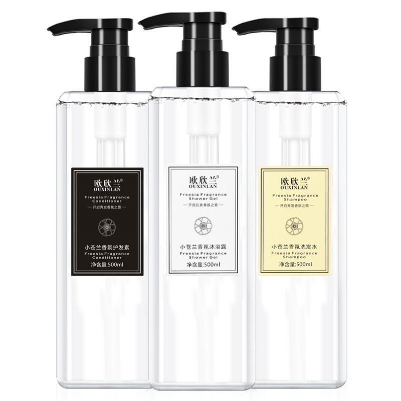 Red celebridad con la misma serie de perfume de lavado Xiao Cang Lan champú de perfume duradero de lavado de baño al por mayor