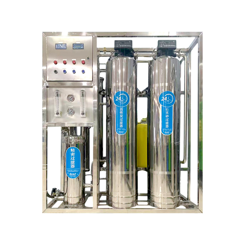 Ro Reverse Osmosis Water Purification Equipment Multi-Media Filter Stainless Steel Material Fiberglass Filter Tank Can Be Customized
